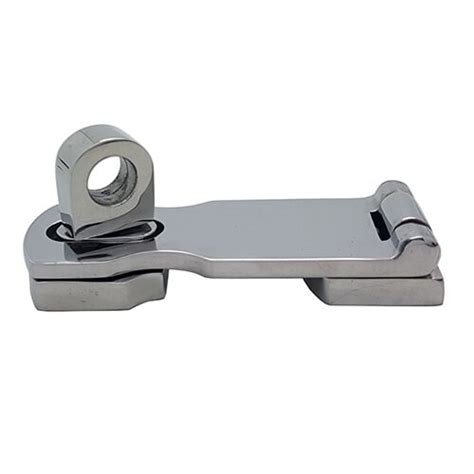 Stainless Steel Heavy Duty Swivel Hasp and Staple with Screws GS Products