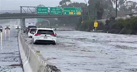 Unexpected flash floods in San Diego destroys homes, roads