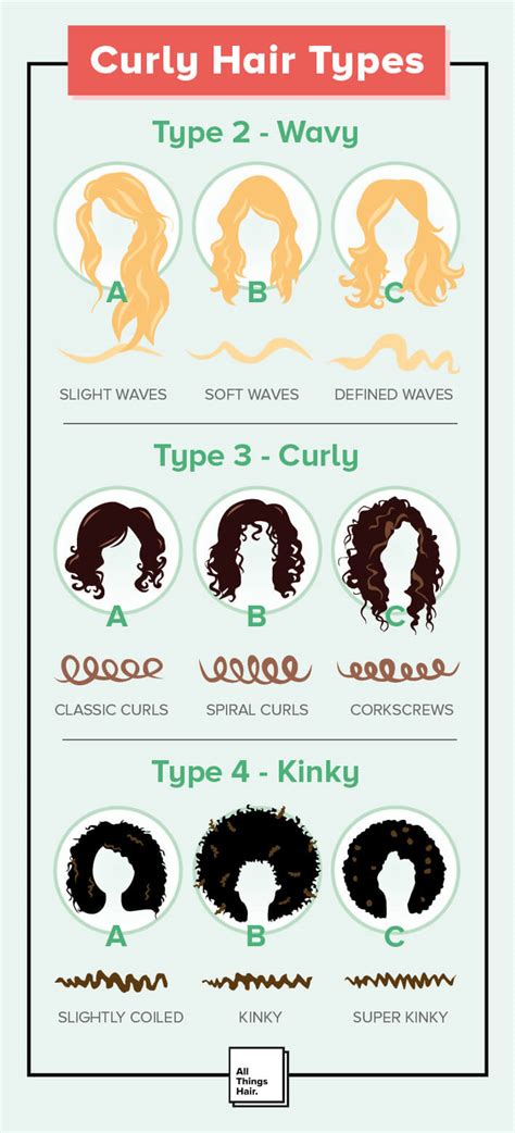 Curly Hair Types Infographic - Learn the Differences | All Things Hair USA