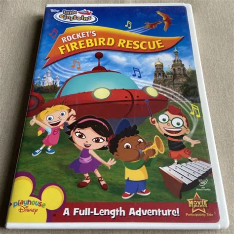 PLAYHOUSE DISNEY: LITTLE Einsteins: Rocket's Firebird Rescue (DVD, 2007 ...