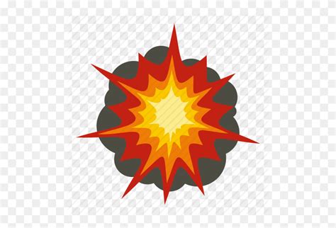 Blast, Bomb, Boom, Burst, Effect, Explode, Fire Explosion Icon - Fire Blast PNG - FlyClipart