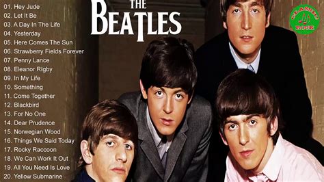 Beatles Greatest Hits Playlist - YouTube