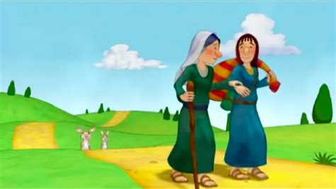 Story of Ruth and Naomi: Animated Bible Study | Animated bible, Ruth bible, Bible stories for kids