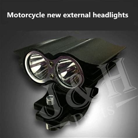 Electric three motorcycles front bulb auxiliary lights car super bright ...