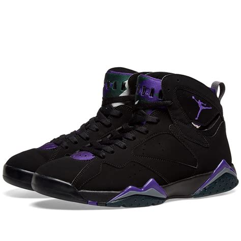 Nike Air Jordan VII Black, Purple & Grey | END.