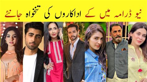 Mein Drama Cast Salary Episode 5 6 Mein All Cast Salary #WahajAli # ...