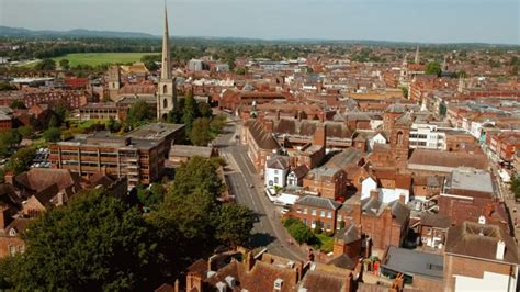 Aerial View of Worcester City – Destination in Focus