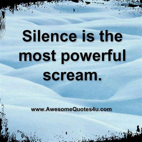 Power Of Silence Quotes. QuotesGram