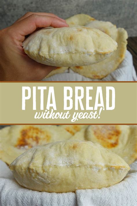 Pita Bread Without Yeast - The Easiest Homemade Pita Recipe