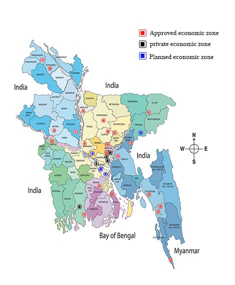 Bangladesh Economic Zones - List of All Economic Zones in Bangladesh