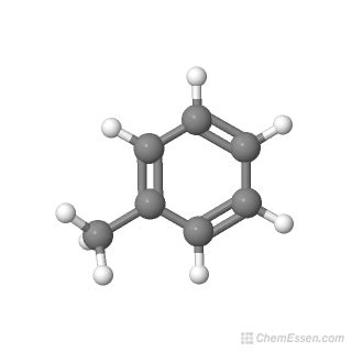 Toluene Structure - C7H8 | Mol-Instincts