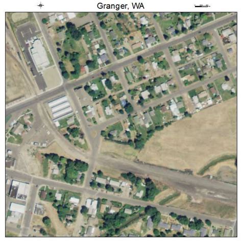 Aerial Photography Map of Granger, WA Washington