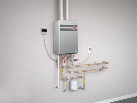 Rheem Prestige Condensing Tankless Direct Vent Water Heater - Propane – Central Plumbing and ...