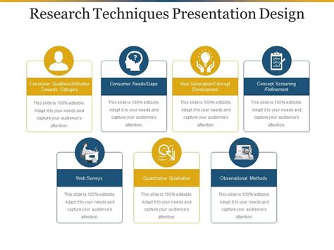 Research Techniques Presentation Design | Templates PowerPoint Presentation Slides | Template ...