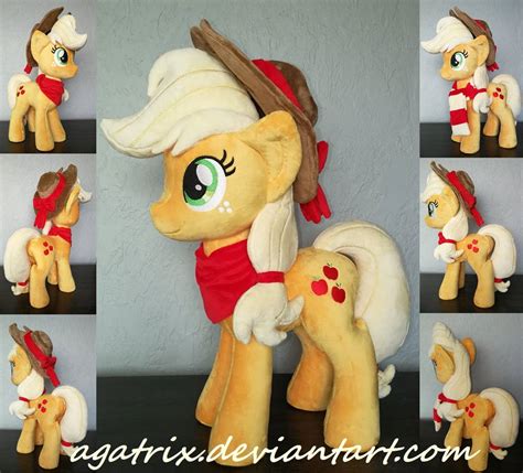 Applejack plush by agatrix on DeviantArt