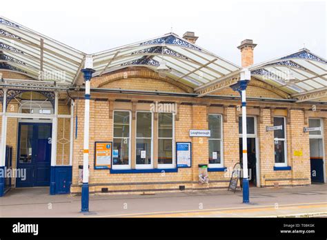 Loughborough train station near Nottingham and Leicester Stock Photo ...