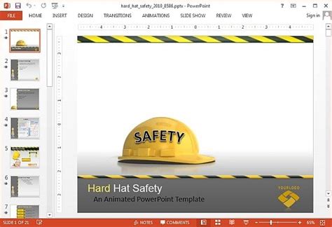 Best Animated Construction PowerPoint Templates