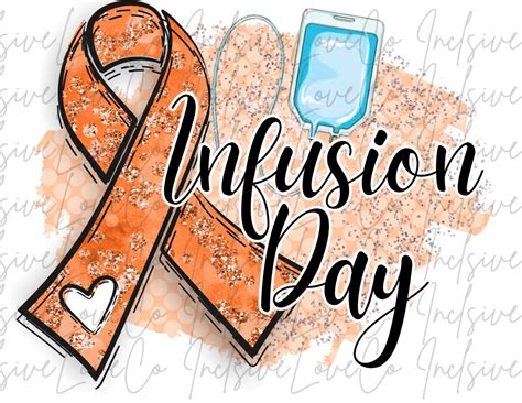 MS Awareness, MS Infusion Day, Multiple Sclerosis, Sublimation Design Download, Orange Ribbon ...