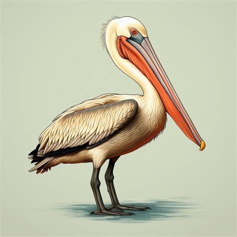 Pelican Vector Art Print Free Stock Photo - Public Domain Pictures