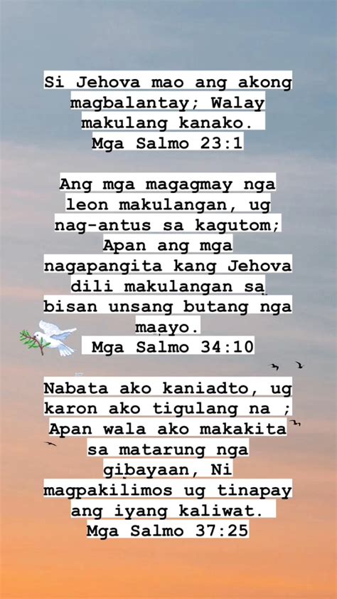 Bible Bisaya Scriptures | Bible inspiration, Scripture, Bible