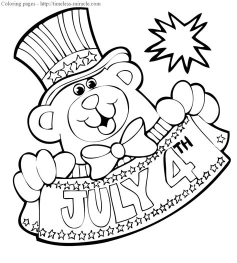 4th of july coloring pages - timeless-miracle.com