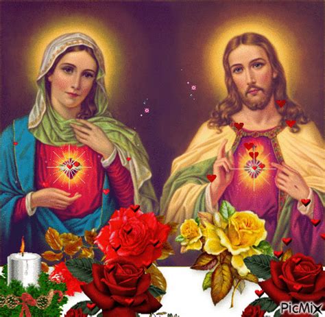 Immaculate Heart of Mary and Sacred Heart of Jesus