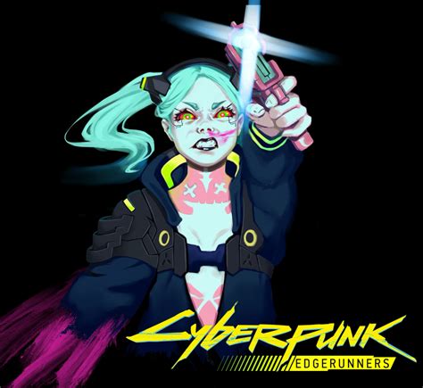 Cyberpunk Edgerunners Rebecca Fanart : r/cyberpunkgame