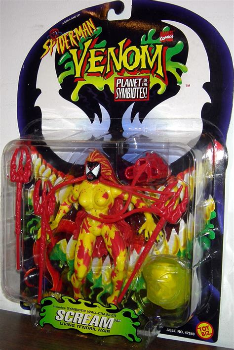 Scream Figure Spider-Man Venom Planet Symbiotes