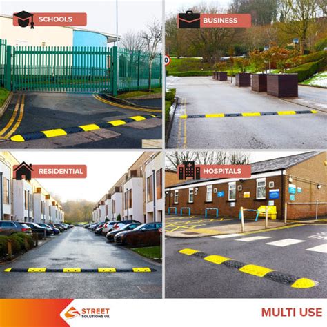 6 Different Types of Speed Bumps – Street Solutions UK