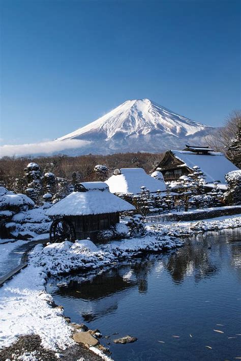 Snowscape Fuji | Winter in japan, Mount fuji, Japan travel