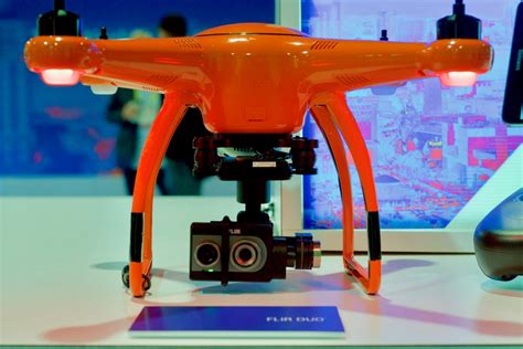 The Flir Duo thermal drone camera lands at CES 2017 - CNET