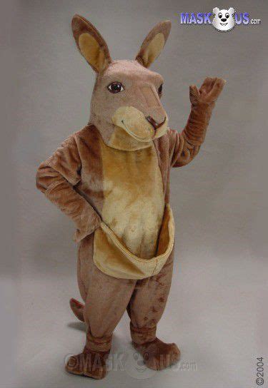 Kanga, Deluxe Adult Size Kangaroo Mascot Costume - 41298 - MaskUS.com