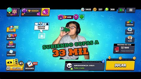 ASI FUE COMO SUBI A 33,000 MIL COPAS EN #brawlstars {con memes} 2023 ...