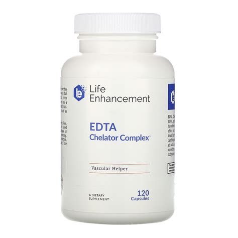 Life Enhancement, EDTA Chelator Complex, 120 Capsules - iHerb