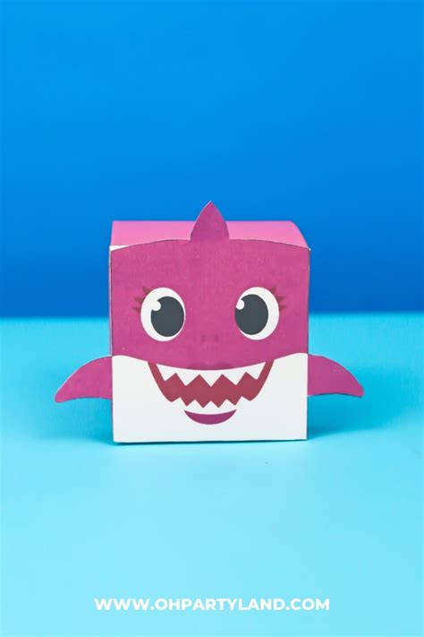 Baby shark box | Shark themed party, Shark birthday, Baby shark