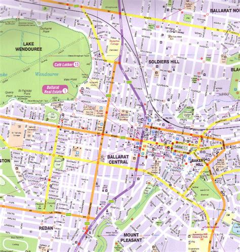 Ballarat Grampians & Spa Country UBD, Buy Map of Ballarat Grampians - Mapworld