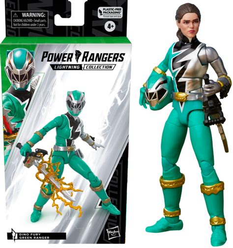 Power Rangers Dino Fury - Green Ranger Lightning Collection 6” Scale ...