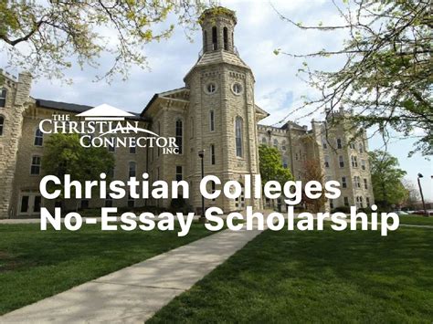 Christian Colleges No-Essay Scholarship | Bold.org