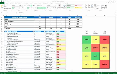 6 Free Project Management Template Excel - Excel Templates - Excel ...