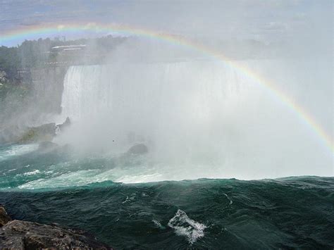 Rainbow at Niagara Falls Photograph by Aurora Bautista - Pixels