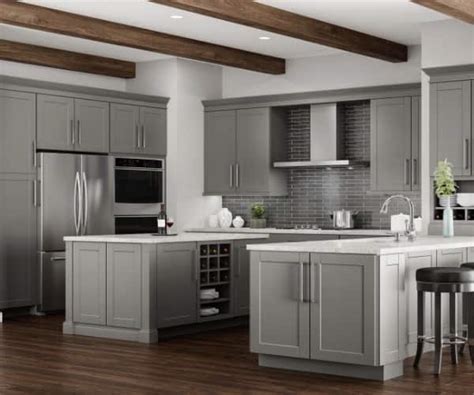 Gray - Kitchen Cabinets - The Home Depot