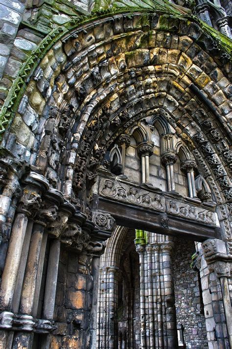 Holyrood Abbey. Holyrood Abbey is a ruined abbey of the Canons Regular ...