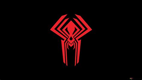 Spider-Man 2099 logo from Spider-Man: Across the Spider-Verse 4K wallpaper download