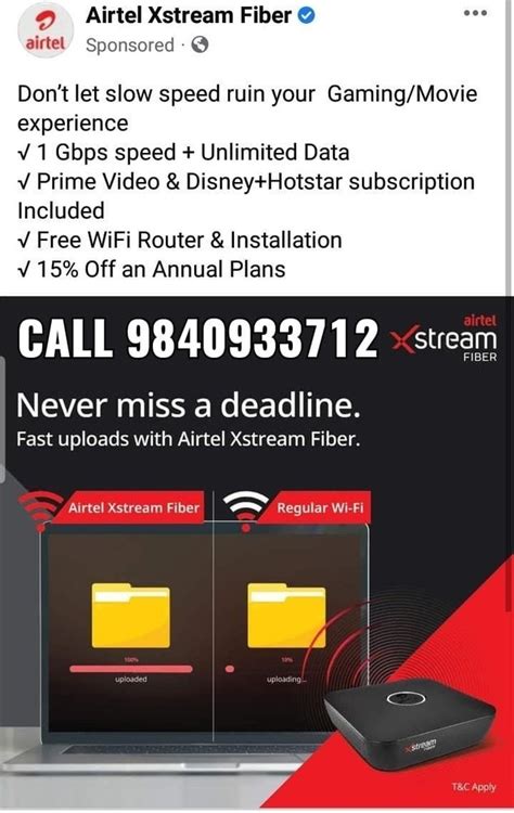 Airtel Fiber Broadband Chennai Call Now 9840933712, 40mbps To 1gbps ...