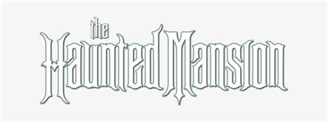 The Haunted Mansion - Disney Haunted Mansion Logo Png PNG Image | Transparent PNG Free Download ...