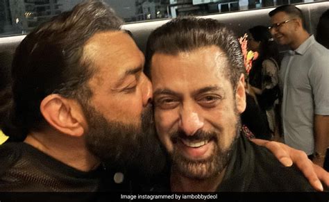 Bobby Deol Wishes Salman Khan With A Pic From His Birthday Celebration