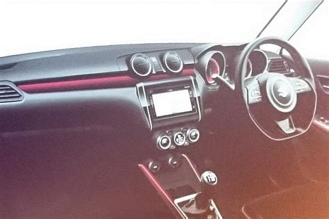 Suzuki Swift Sport red interiors