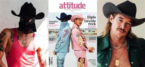 Revisiting Orville Peck and Diplo's Attitude cover shoot, in 12 pics