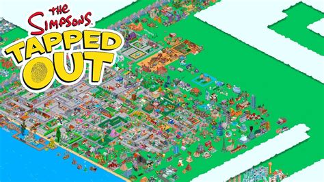 Map Of Springfield Simpsons Tapped Out | DelbertLavina