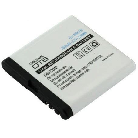 Battery for Nokia BP-6MT 1000mAh 3.7V Li-Ion ON202 for Nokia phone ...